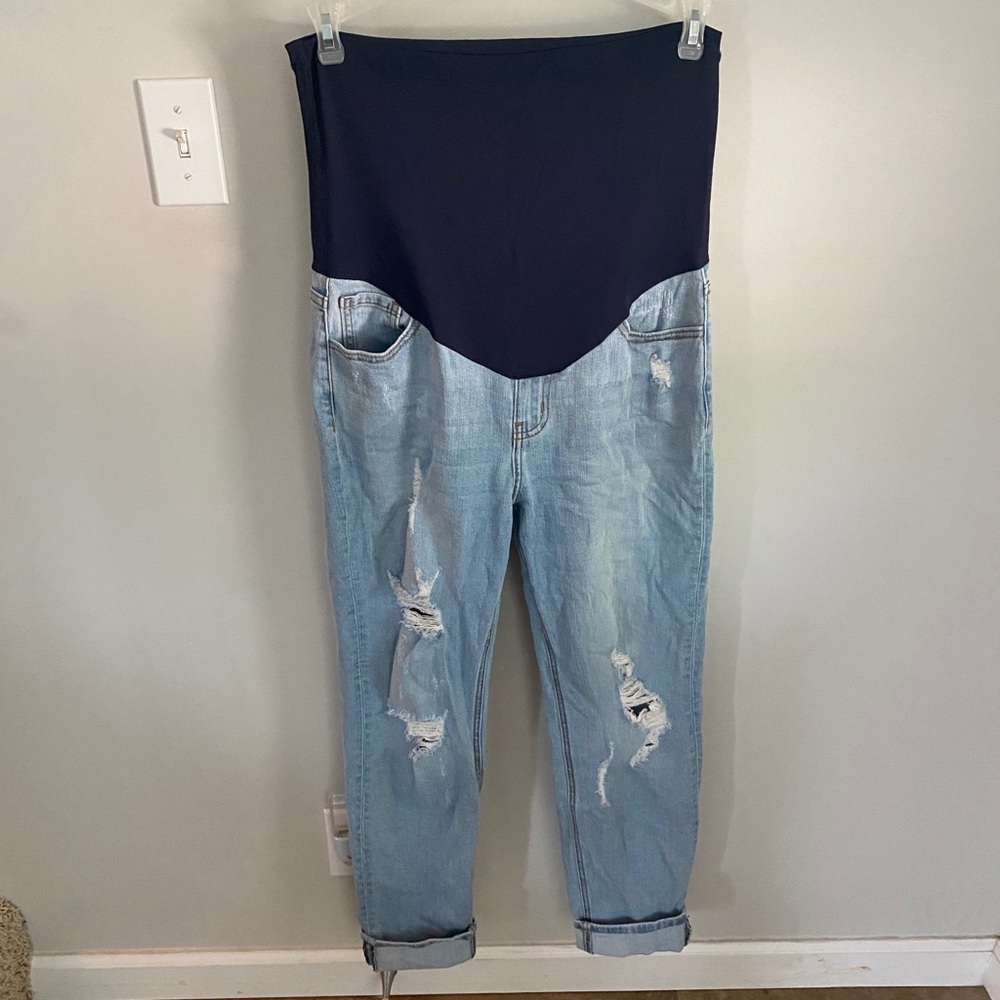 Pink Blush maternity jeans